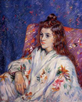 Armand Guillaumin : Portrait of Madeleine